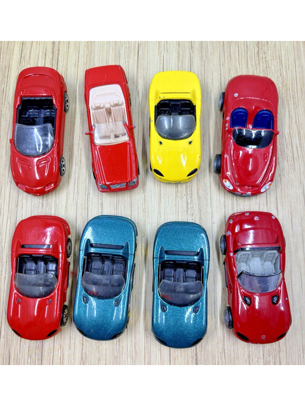 Lot Of 8 Vintage 1990’s Matchbox / Hot Wheels Convertible Cars